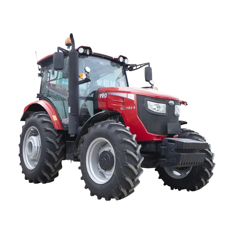 110HP 4WD All Terrain Diesel Farm Tractor Multifunctional Agricultural Equipment Gearbox Pump Bearing China IV Euro IV Emission