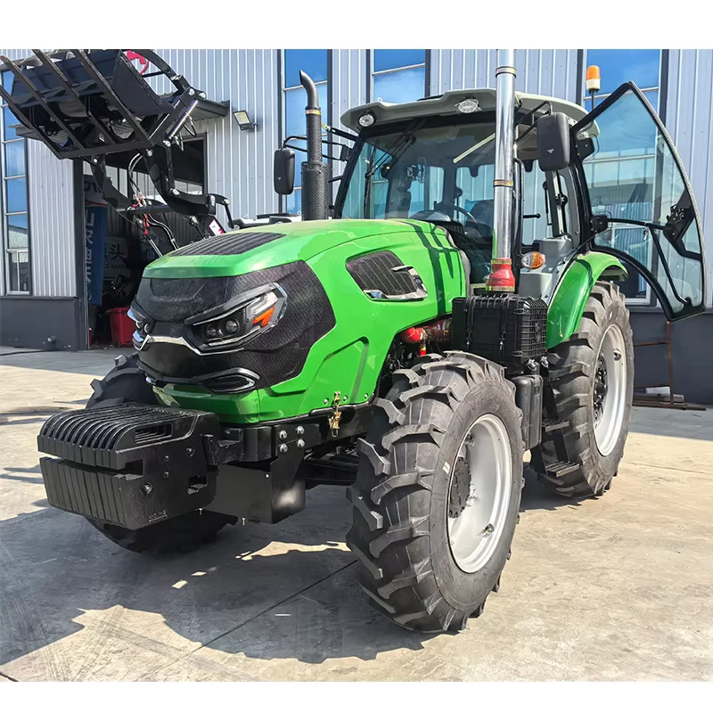 120HP 180hp Big Farm Tractor 120 HP 4WD Agricultural Wheel Tractor Diesel Engine 4x4 Farming Tractor In Mongolia
