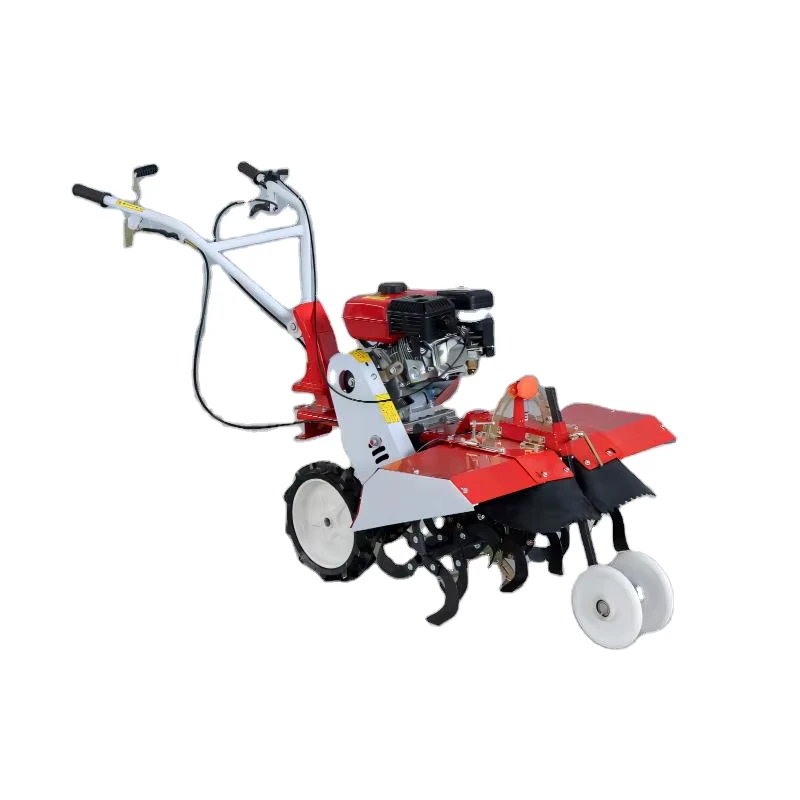 170F 177F Small Rotary Tiller Gasoline Mini Power Tiller Agricultural Mini Cultivator Mini Farm Plowing Machine 7.5hp 9hp