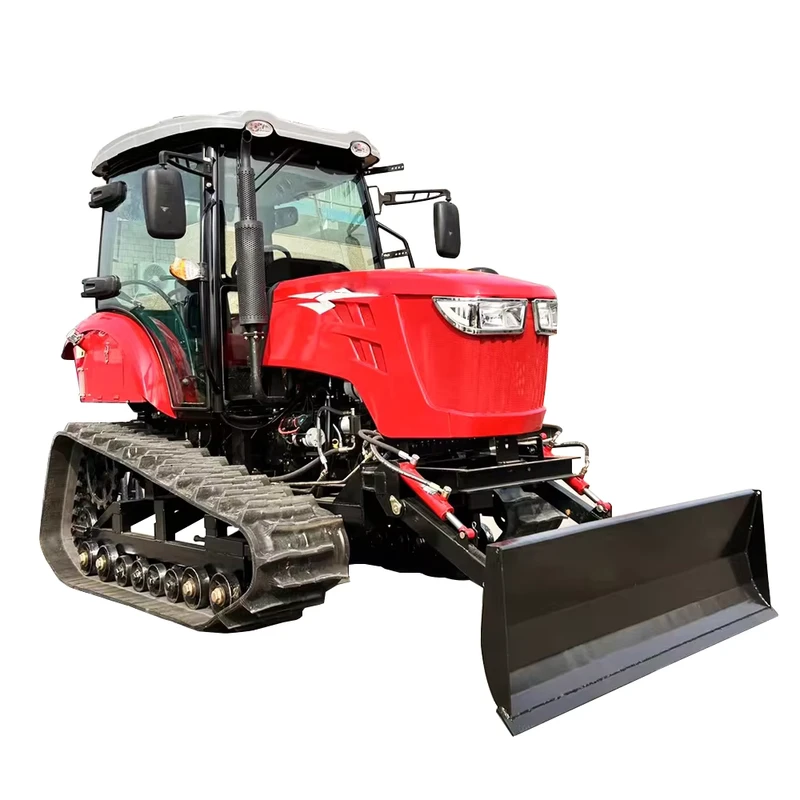 25 Hp Gasoline Dryland Rotary Tiller Multifunctional Crawler Rotary Tiller Construction Equipment