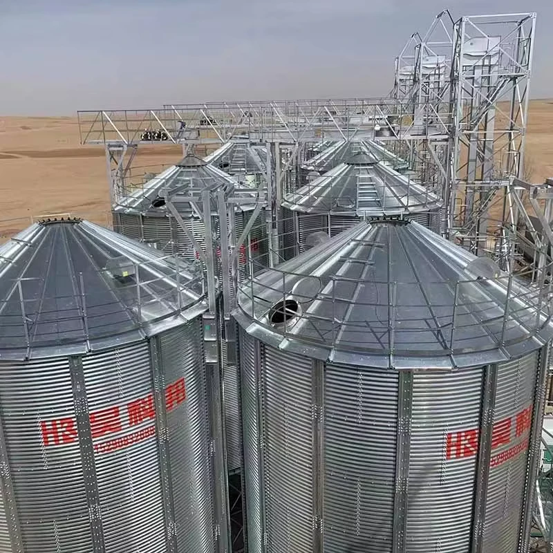 2500 Tons Grain Silos for Maize Corn Silo Vertical with Ventilation System