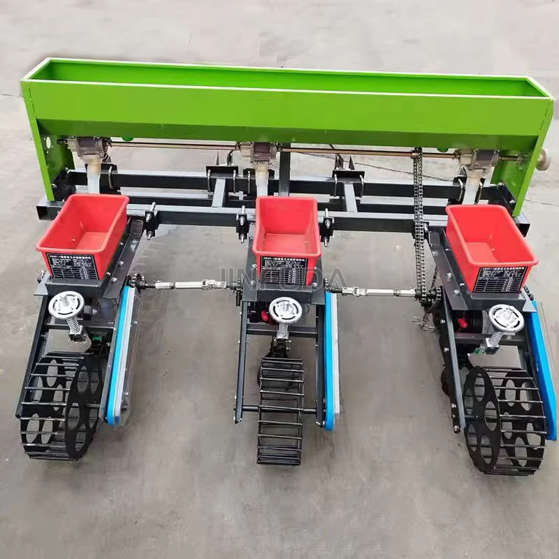 3 Row Corn Planter Tractor Mounted Seeder High Productivity Integrated Fertilizer Seed Application for Soybean