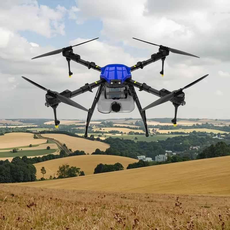 4-Axis High Payload Farming Drone Sprayer Agricultura Light 16L Agriculture UAV Drone for Crop Plant Protection Operations