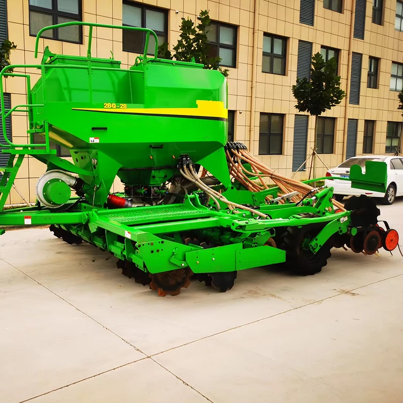 40 Row High speed Agricultural Precision Seeder Tractor pulled Fertiliser integrated Seeding Machine