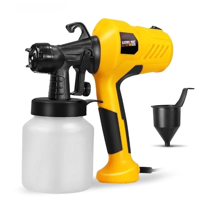 400W Electric Spray Gun Capacity 800ml Nozzle Size 2.5mm HVLP Household Paint Sprayer