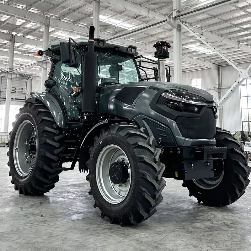 4X4 Wheel 4WD Farm Tractor EPA Engine CE EURO5 90hp 100hp Compact Small Mini Tractor Agriculture Farm Garden Tractor with Cabin