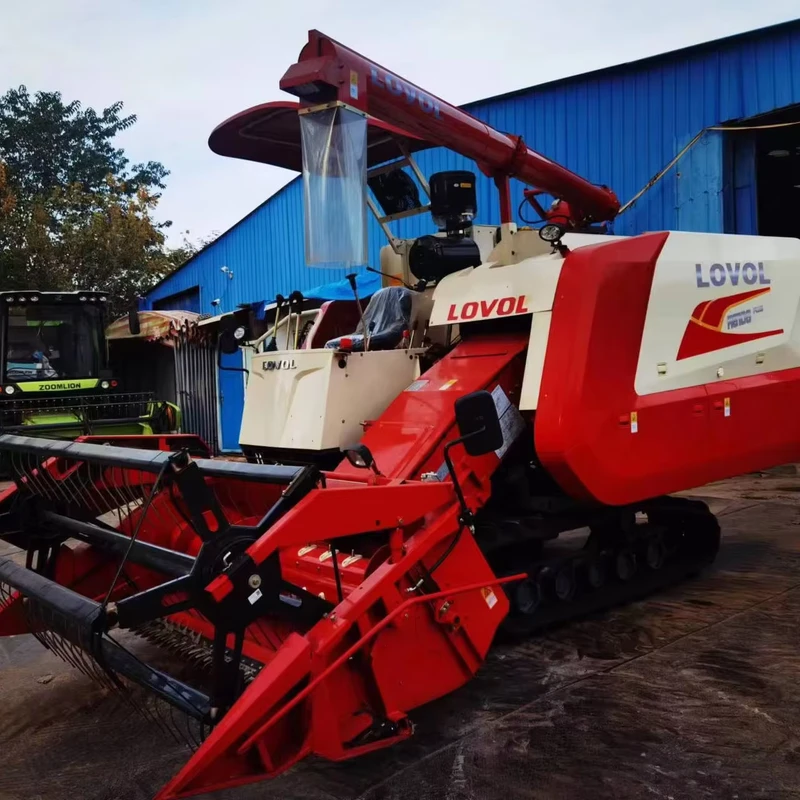 Agricultural Cultivator Machine Combine Harvester RG108 RG108AC RG108T 100-110HP for Africa