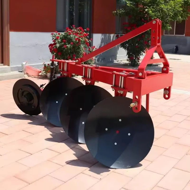 Agricultural Machinery Tractor Mounted Disc Plow with Bearing 30 kW Power 110 V