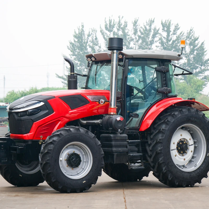 Agricultural Machinery Wheeled Diesel Tractors Four Wheel Drive Farm Use Tractors