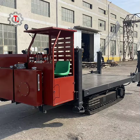 Agricultural Products Handling Crawler Transport Vehicle Small Dump Truck Mountain All Terrain Crawler Transport Vehicle