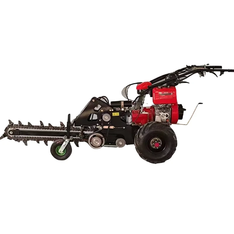 Agricultural Trapezoidal Groove Trenching Machine Dual Purpose Trenching Machine for Water and Dry Fields Water Channel Trencher