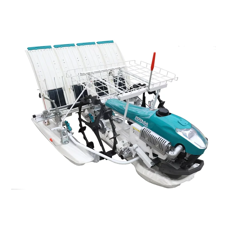 Agricultural Walk behind 4 Rows Paddy Rice Transplanter