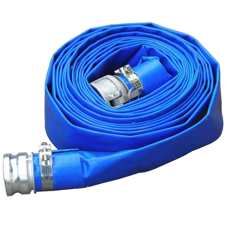 Agricultural irrigation Expandable 2 Inch PVC Layflat Hose Water Pump Hose