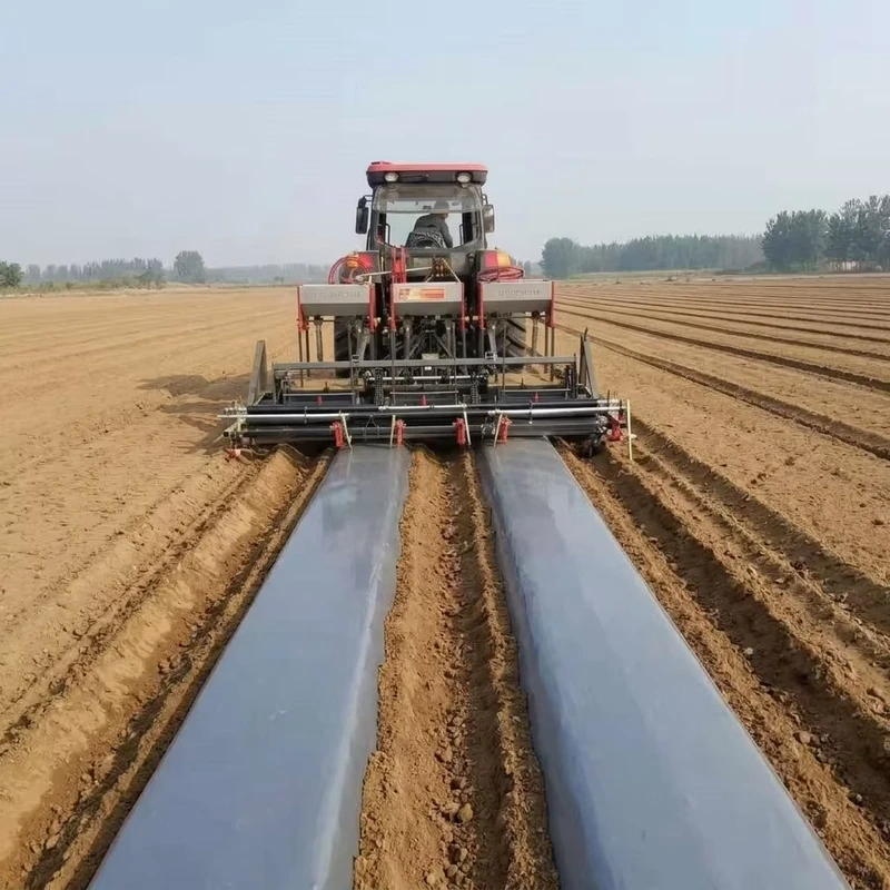 Agriculture Ridging Fertilization Drip Irrigation Rotary Tillage Ridging Mulching Drip Irrigation Integrated Machine