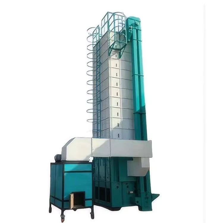 Automatic 15 Tons Recirculating Batch Dryer with Engine Gear Hot Air Rice Maize Drying Machine