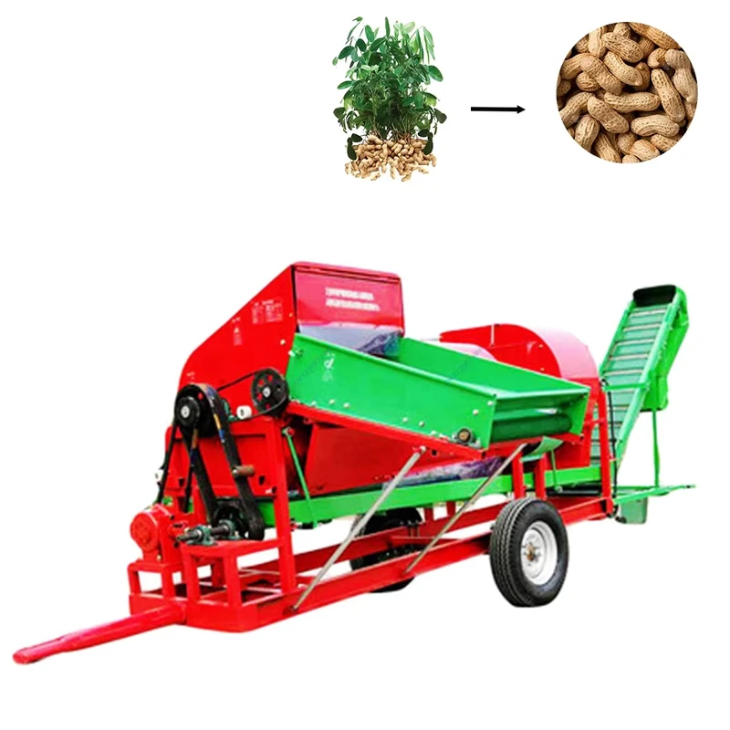 Automatic Mini Peanut Harvester with Engine High Efficiency Peanut Picking Sorting Machine