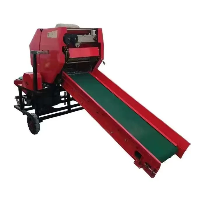 Automatic Round Baler Stretch Film Hay Wheat Straw Silage Bundle Bale Wrapping Machine HJ BW60