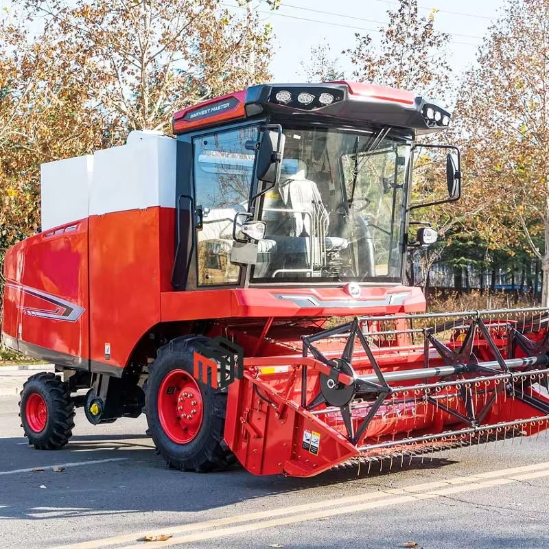 Barley Wheat Rice Potato Combine Harvester for Spain Italy Netherlands Grain Harvesting