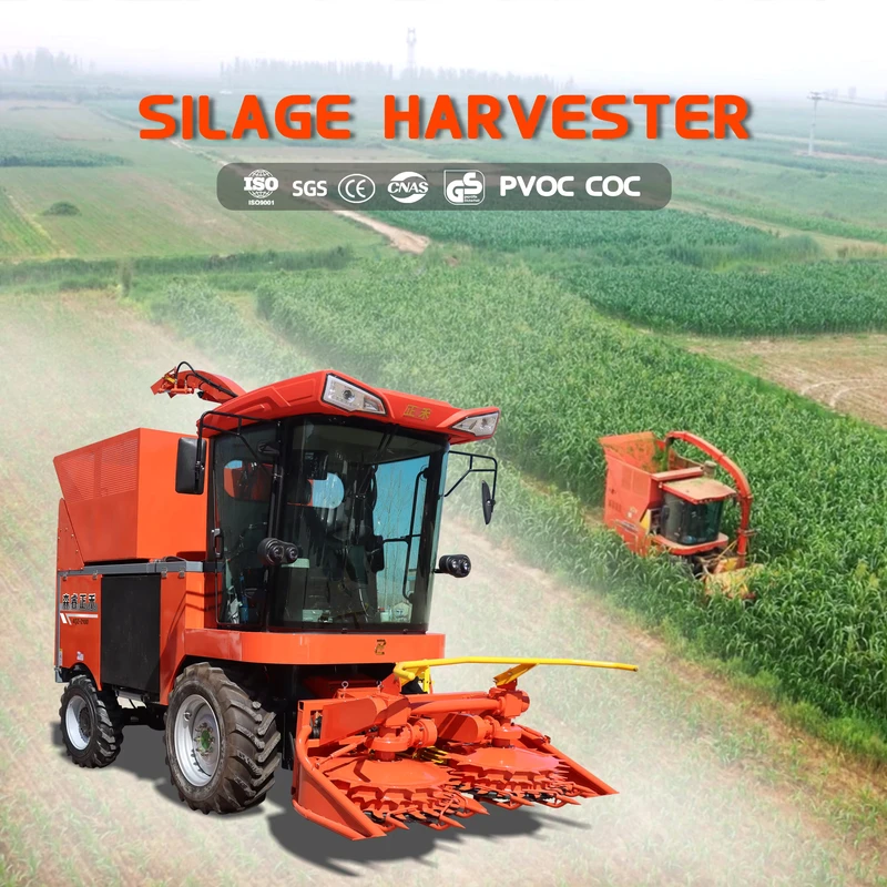 Best Quality Heavy Duty 4QZ 2100 Price Forage Harvester Silage Straw Harvester With Good Performance