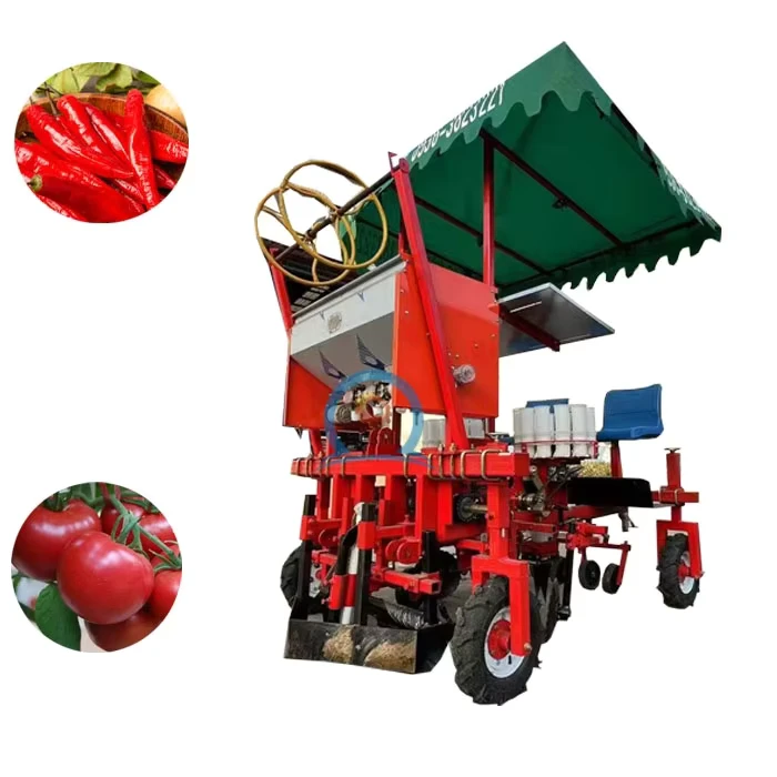 Best Selling Tractor Pulled Vegetable Seedling Transplanter Machine for Efficient Large Scale Farm Planting
