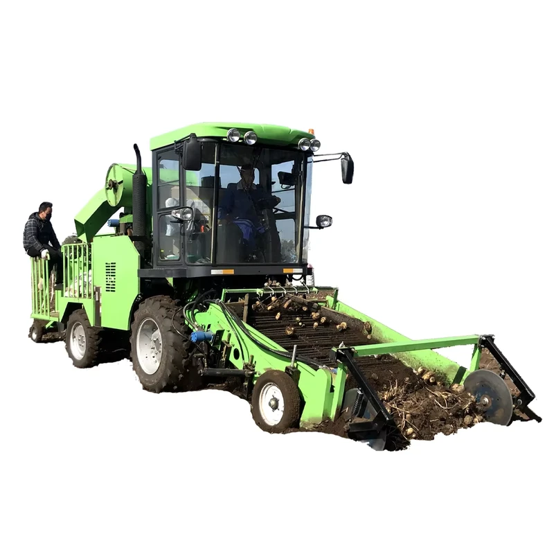 Bestselling and Efficient Potato Crushing Agricultural Machinery Multifunctional Potato Combine Harvester