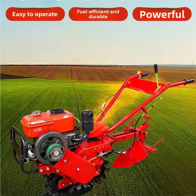 CE EPA EURO 5 Certified Gasoline Powered Motor Mini Agricultural Power Tiller Factory Direct Supply Easy Operate China