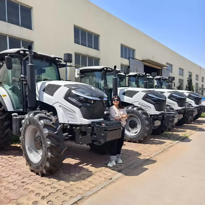 China Supplier Foton 4x4 120hp Agriculture Wheel Tractor