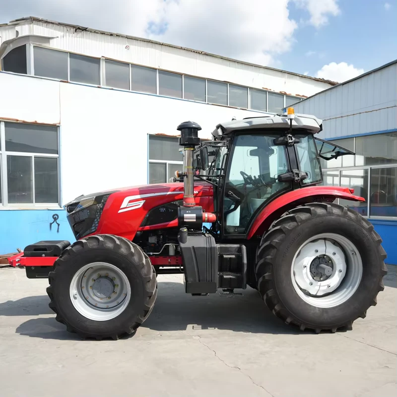 Chinese Factory Wheel Tractor Farm 4 Wheel Drive EPA Engine Agricultural Tractors Agriculture Multifunctional 4x4 Mini Tractor