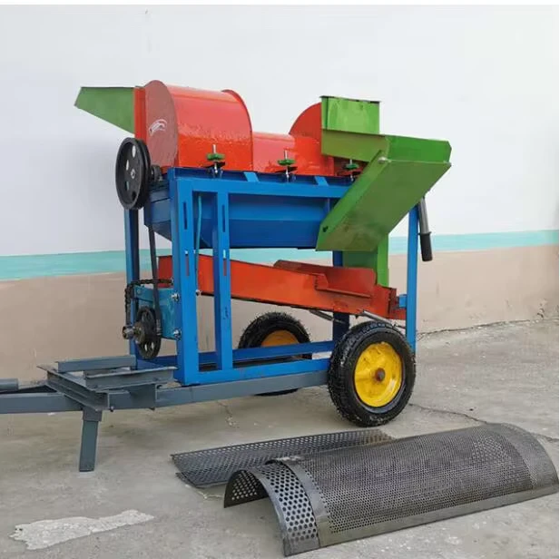 Commercial Multi Crop Grain Sheller Corn Rice Wheat Bean Millet Threshing Equipment Agricultural Thresher