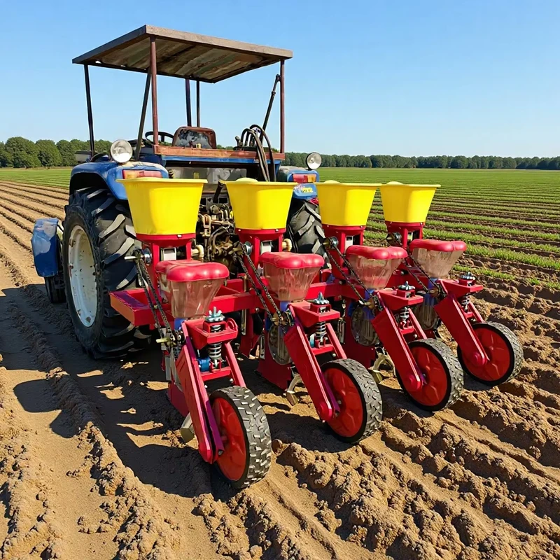 Corn Precision Seeder Beans Planter Tractor Maize Seeder Corn Planter Machine 2 Row 4 Row