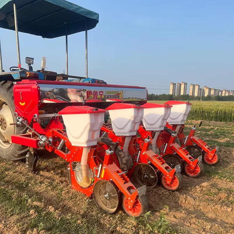Corn Precision Seeder Beans Planter Tractor Maize Seeder Corn Planter Machine 4 Row
