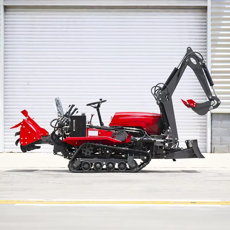 Crawler Tractor 35HP Farm Mini Tractor Farming Equipment Agricultural Cultivator Machine Crawler Tractors Cultivators