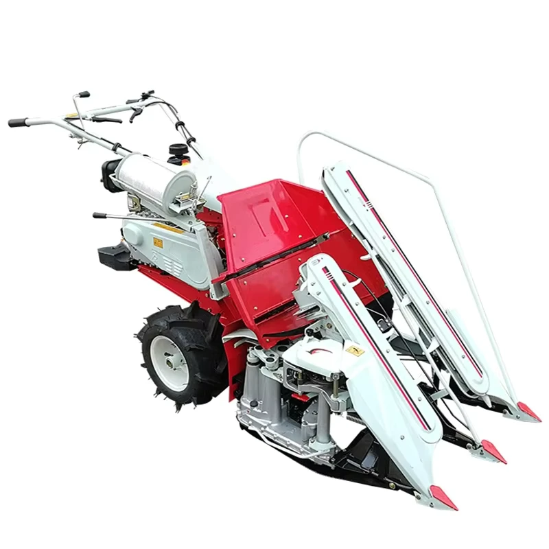Diesel Gasoline Power Mini Rice Wheat Harvester Binder Machine New Condition Corn Barley Combine Cutter Machine