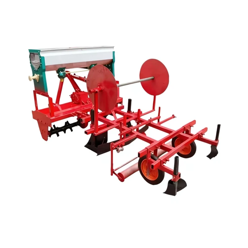 Diesel Rotary Tiller Farm Cultivator Raised Bed Mulching Fertilization Trenching Integrated Machine Multifunctional Agricultural