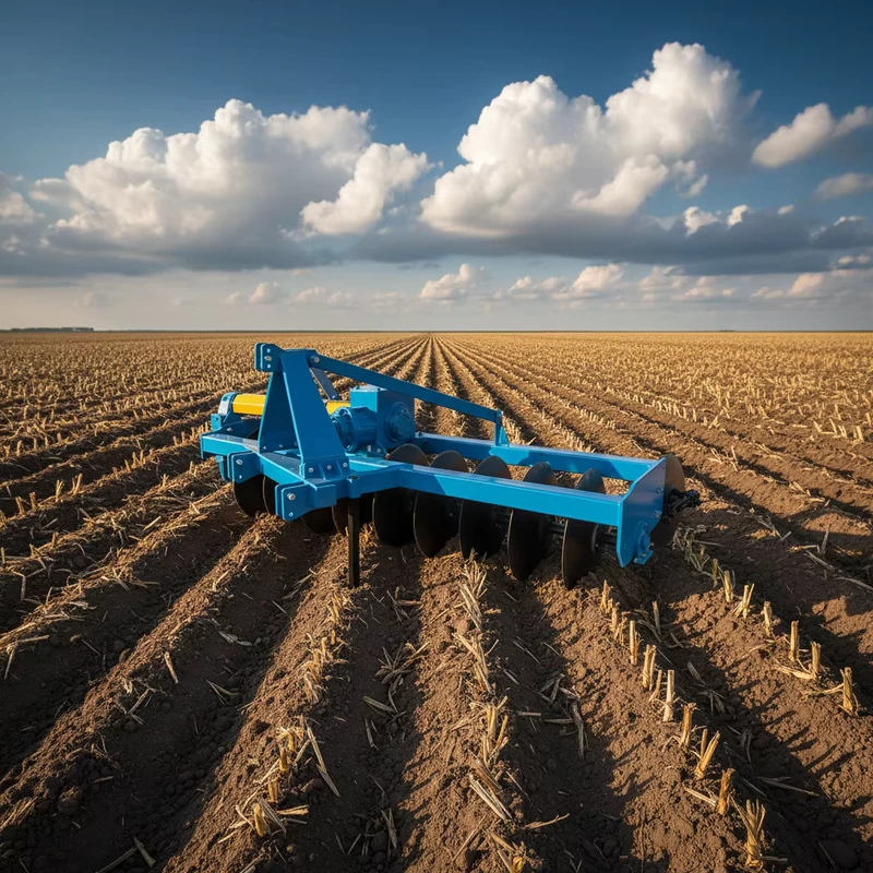 Diesel Tractor Mounted High Accuracy Tilling Disc Plough for Farm Use
