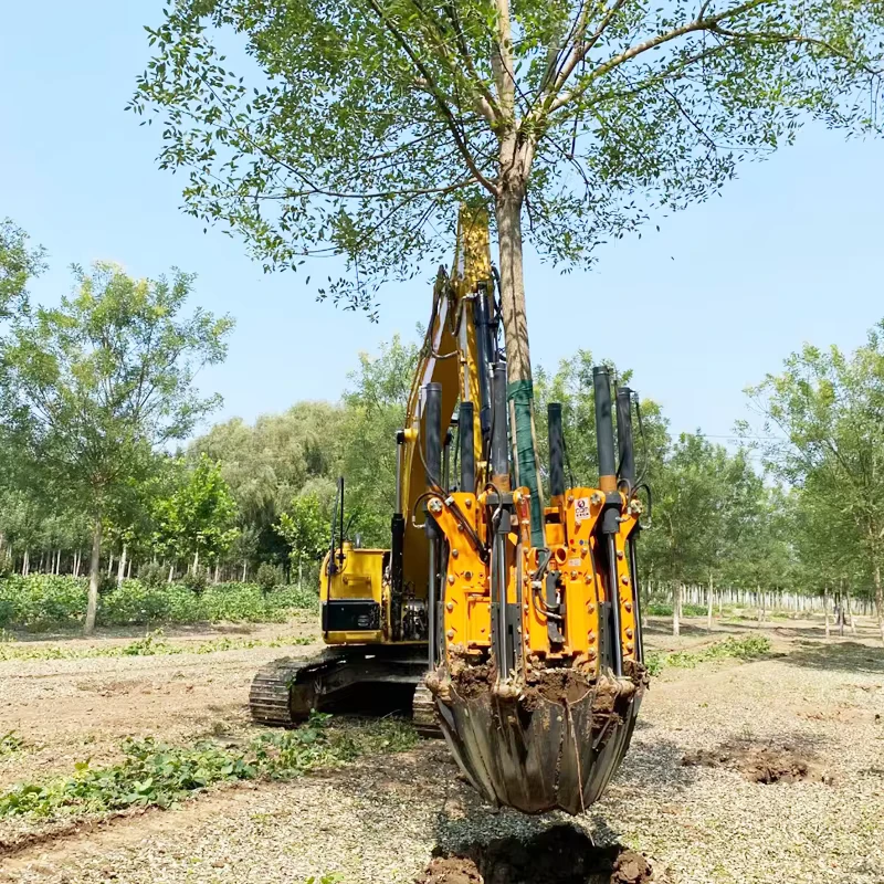 Diesel Tree Spade Machine for Efficient Tree Transplanting Landscape Projects Easy Operation Forestry Machinery
