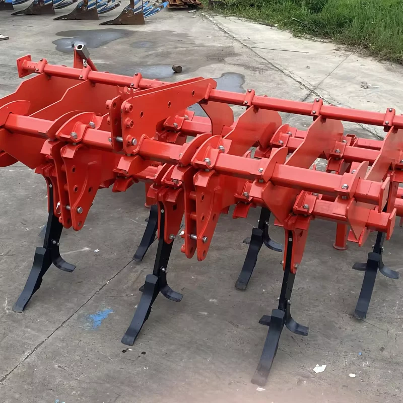 Direct Sales Blue High Tractor Mounted Semi Suspended Hydraulic Subsoil Ripper for Farm Equipment Land Reclamation