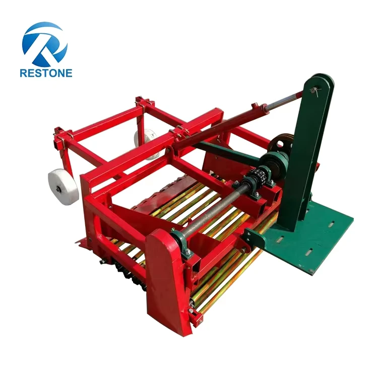 EXW Price New Chain Type Garlic Harvester for Tractor