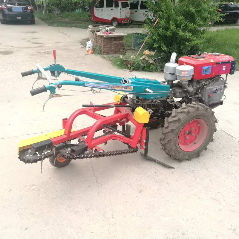 EXW Price Walking Tractor Carrot Onion Garlic Peanut Harvester