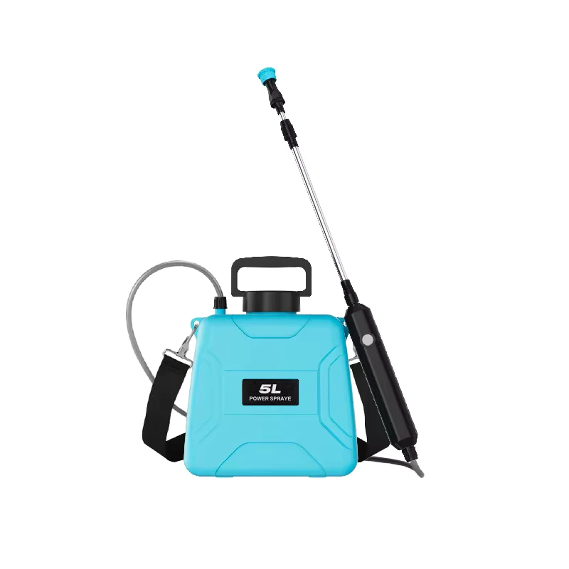 Electric High Pressure Adjustable Sprayer 5L 8L Plastic Household Gardening Disinfection Small Scale Agricultural Pesticide