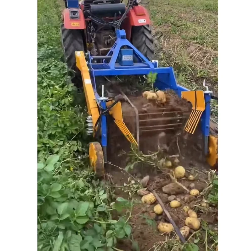 Factory Direct Price Mini Potato Harvester Walking Tractor