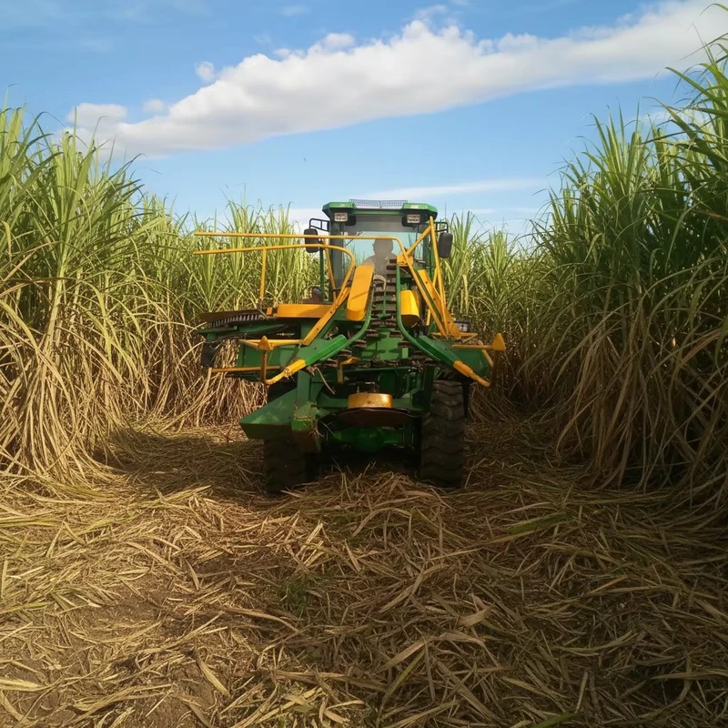 Factory Direct Sale All Terrain Crawler Type Full Hydraulic Control System for Mountainous Plain Sugarcane Harvesting Machine