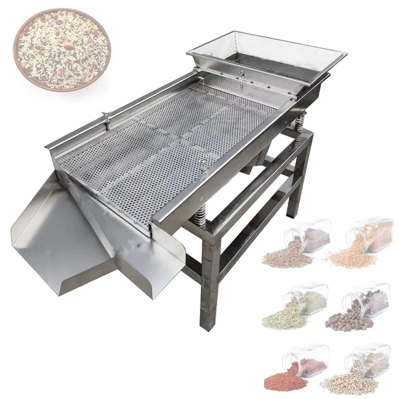 Factory Price Rice Grading Sorting Machine Grain Wheat Corn Beans Sorter Grader Screen Rice Cleaning Screening Sieving Machine