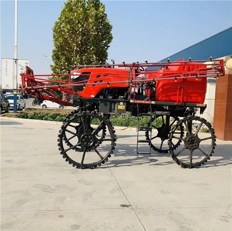 Farm Equipment Sprayer Self Propelled Boom Sprayer Four Wheel Spraying Machine