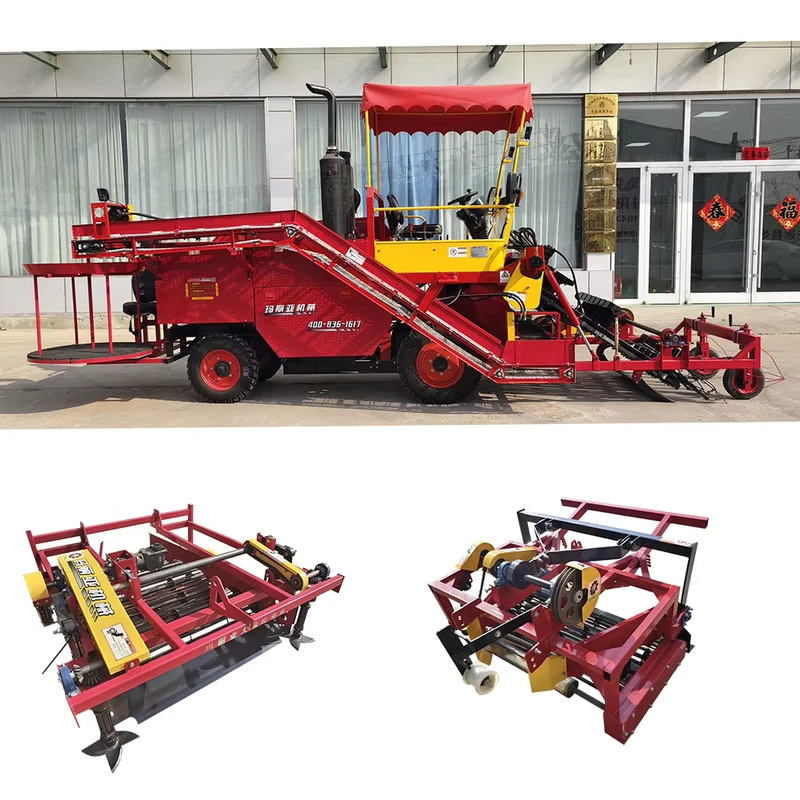 Farm Garlic Harvester with High Efficiency Gear Drive Motor