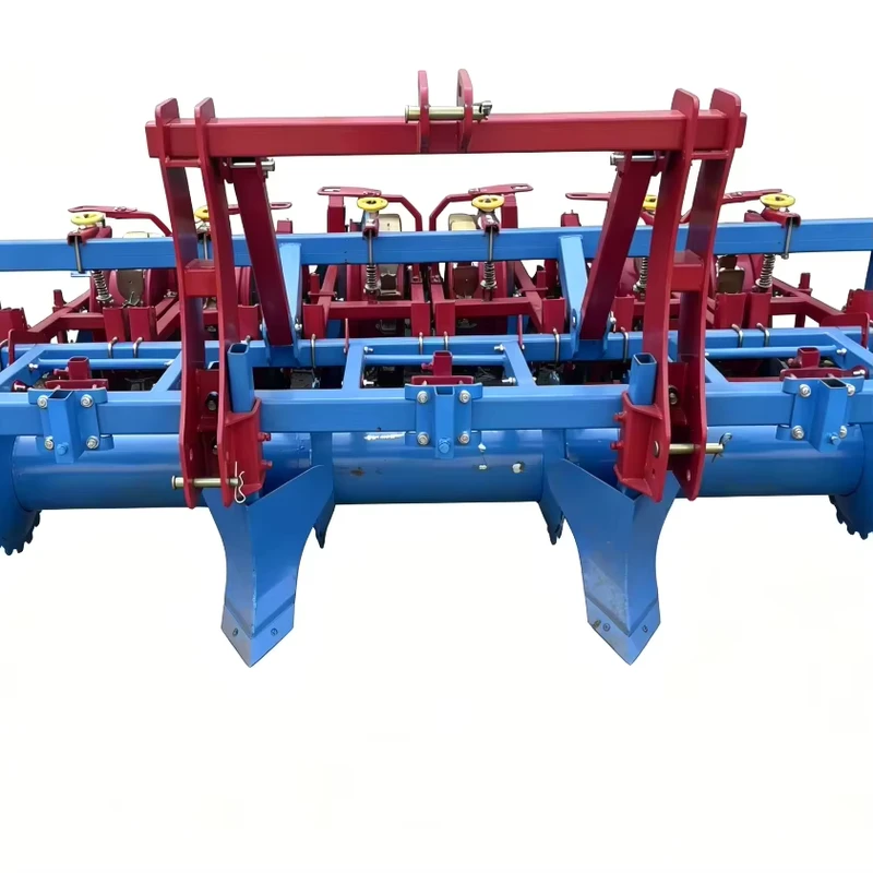 Farm Machinery Peanut Seeder Fertilizer Applicator Engine Gear Plastic Film Covering All in one Machine Multifunctional Planting