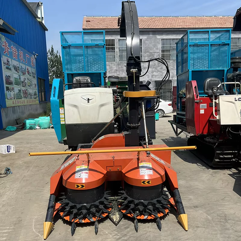 Forage Harvester Small Mini Grass Forage Harvester Tractor Silage Harvester