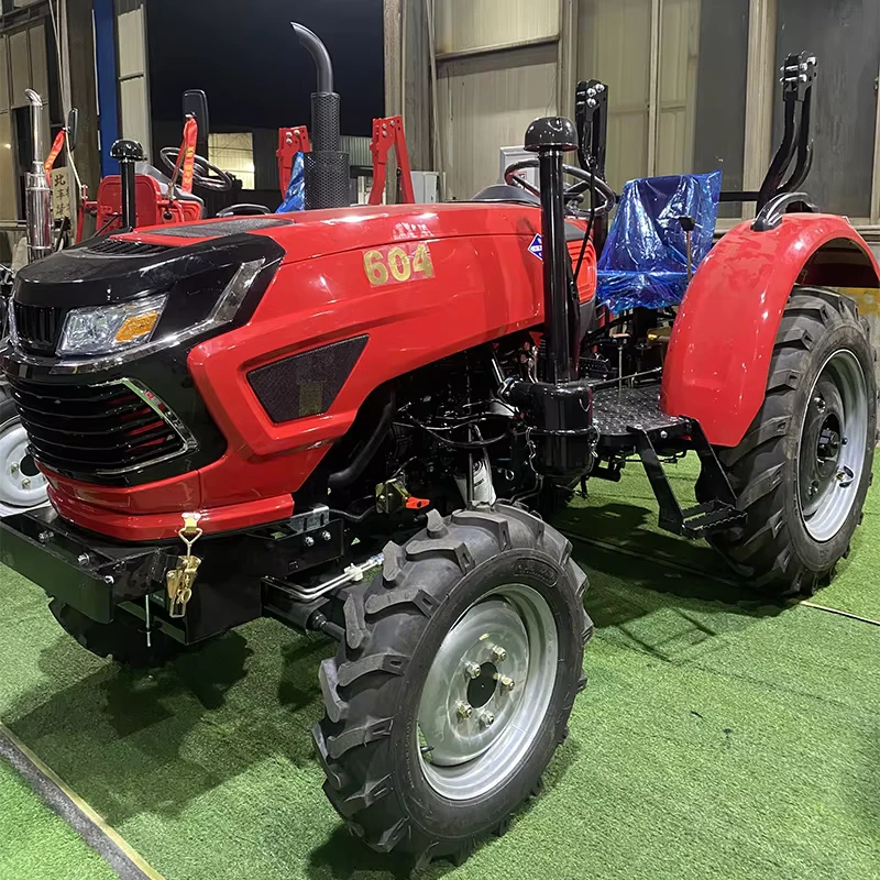 Four Wheel Diesel Farm Wheel Tractor 4WD with Core Engine Component