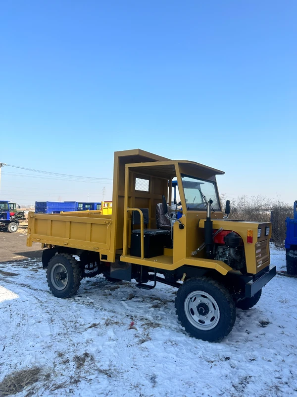 Four wheel Drive Pull Crop Diesel Truck with Dump