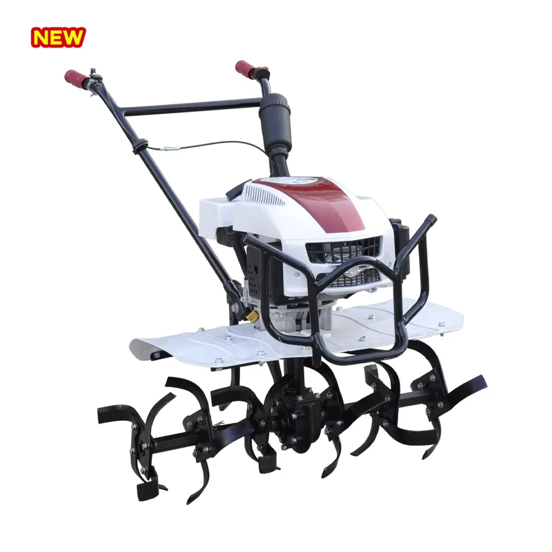 Gasoline Power 4kW 50kg Agricultural Equipment Paddy Field Weeder Trencher Tiller Ridger Mulcher 10 15cm Tilling